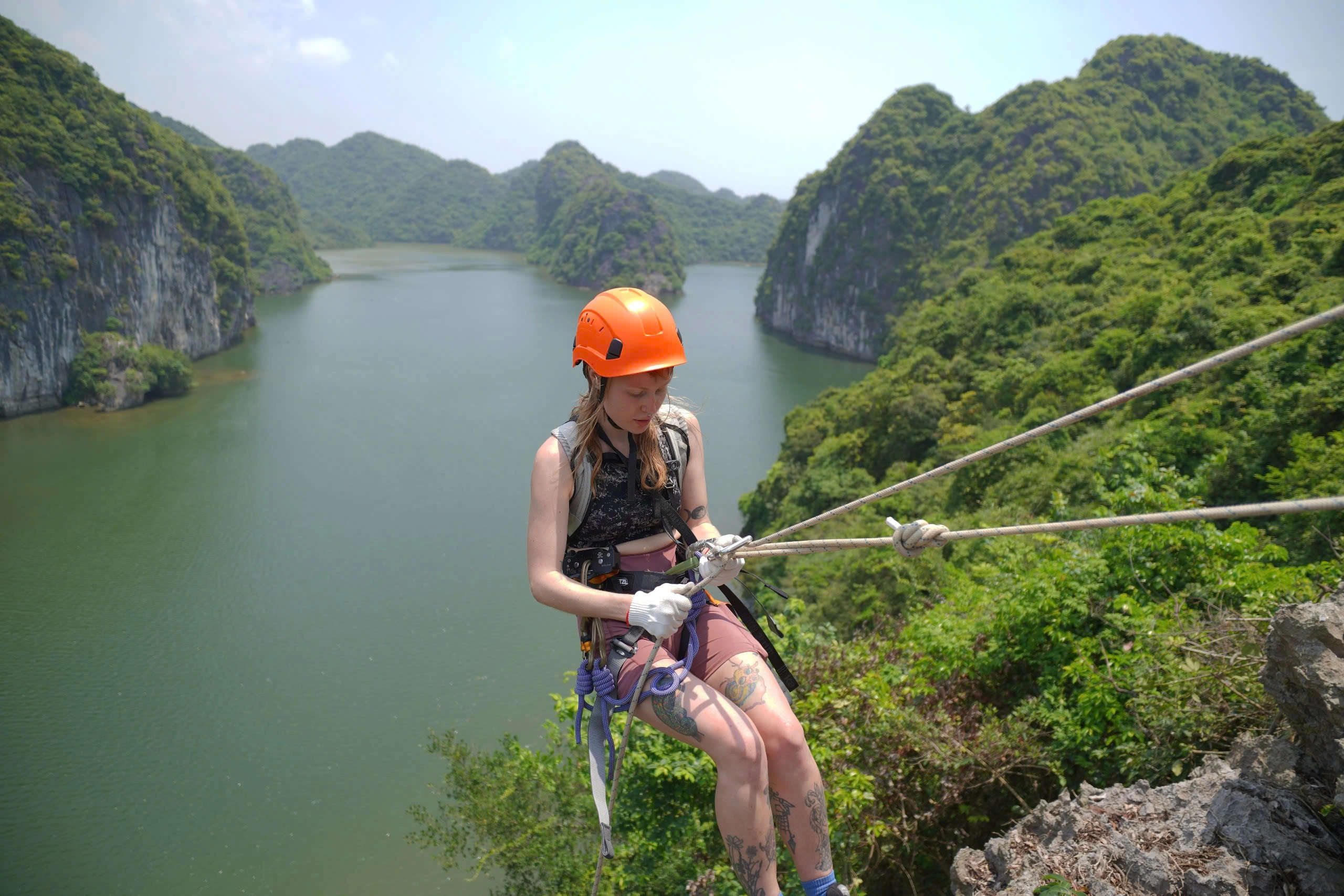 Hang Vem Lake eco treking tour vietnam