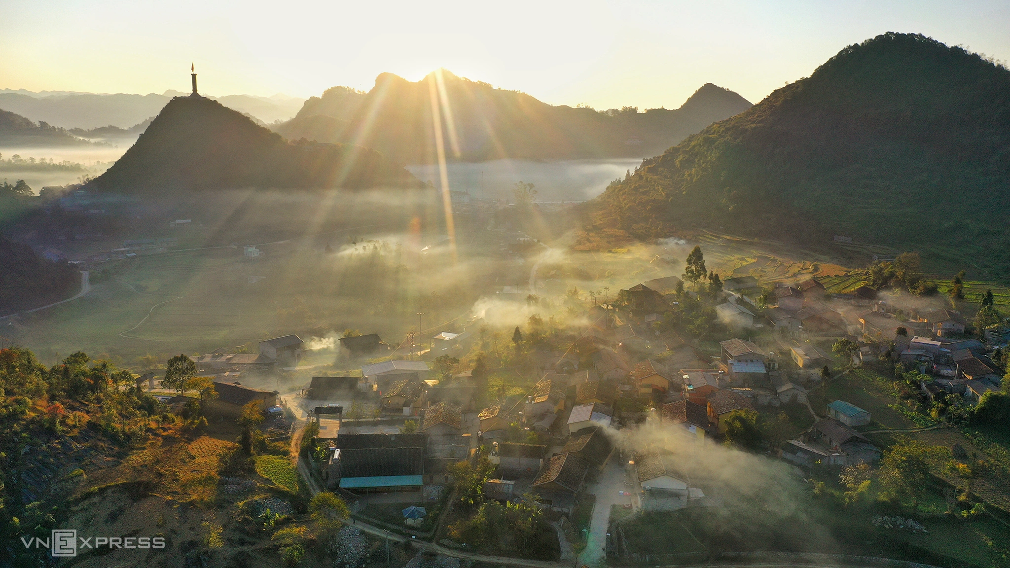 Quynh Son, a community tourism village in Bac Son district, 80 kilometers southwest of the center of Lang Son province