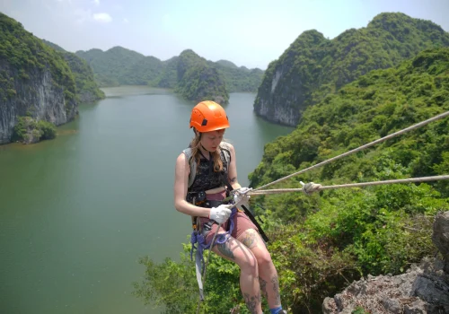 Hang Vem Lake eco treking tour vietnam